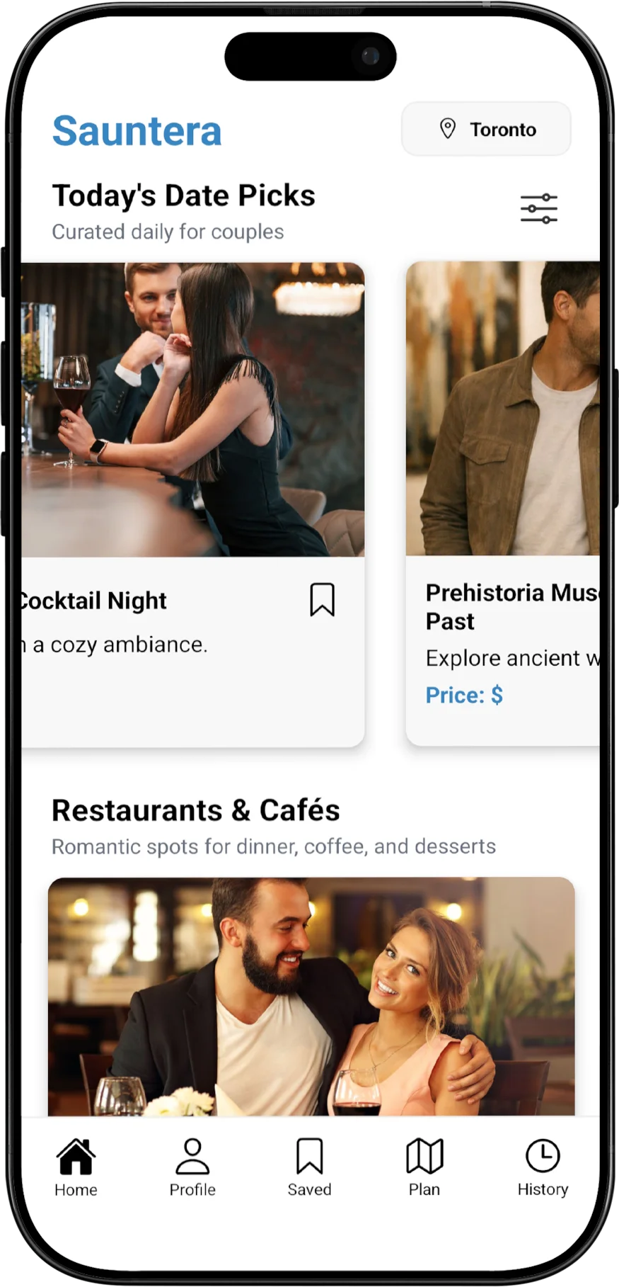 Just swipe, we'll handle the planning